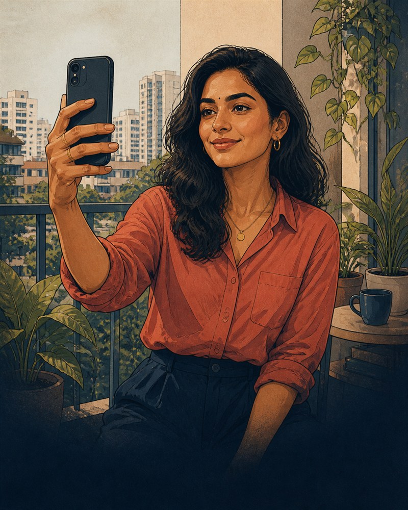 Illustration of photo verification